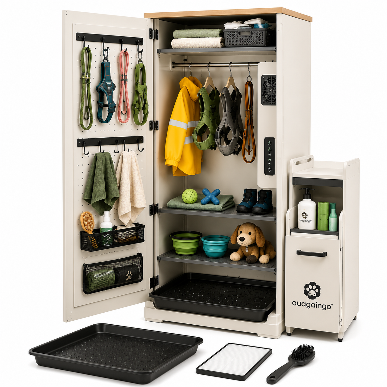 auagaingo™ Fold-Out Pet Gear Drying & Refresh Locker