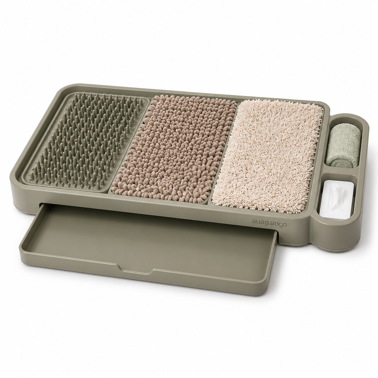 auagaingo™ Step-In Paw Drying & Entryway Care Station