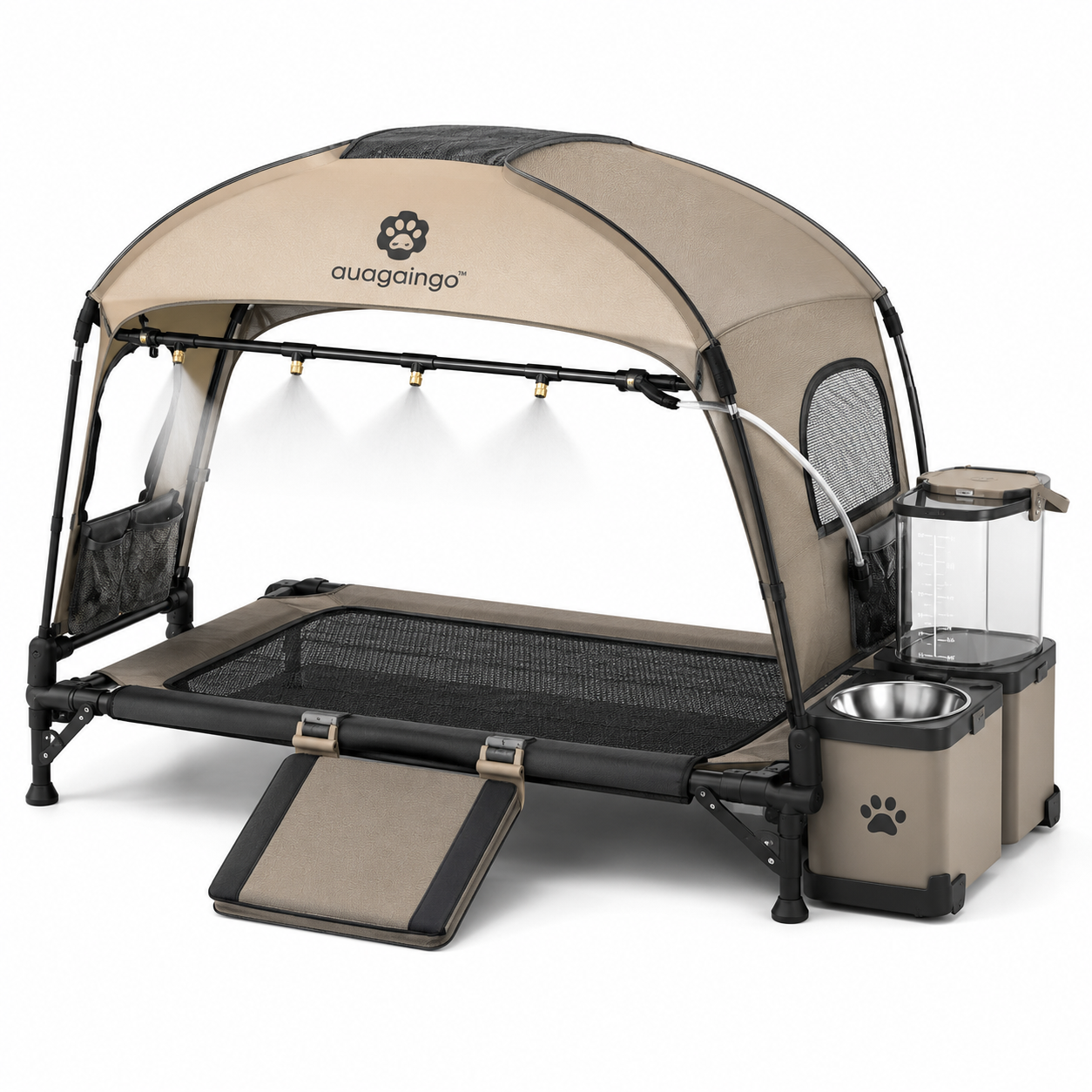 auagaingo™ Fold-Out Pet Cooling, Hydration & Shade Pavilion